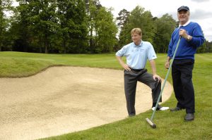 Ernie Els during the instruction photo shoot at Wentworth Country Club in Wentworth, England on May 16, 2007.