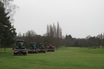Sundridge Park Golf Club aerated all 36 holes in two days