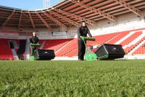 Dennis mowers used by Doncaster Rovers Football Club