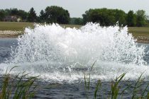 AquaMaster delivering floating fountains and aerators to UK golf courses
