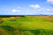 The Machrie Links uses premium grass seed for renovation