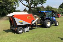 SALTEX: Blowers, scarifiers and vacuum sweepers on the Trilo stand