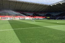 Liberty Stadium Swansea happy with Johnsons Sports Seed