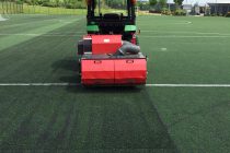 A Redexim Verti-Top 1200 helps South Wales Sports Grounds improve efficiency