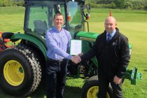 Accountant who switched to greenkeeping aged 42 wins 2018 award