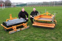 Just two SISIS machines carry out the maintenance at Beaumont Park