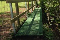 GRP composite grating used to keep golf clubs safe