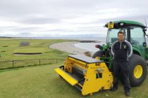 How Crail Golfing Society is overseeding without disruption