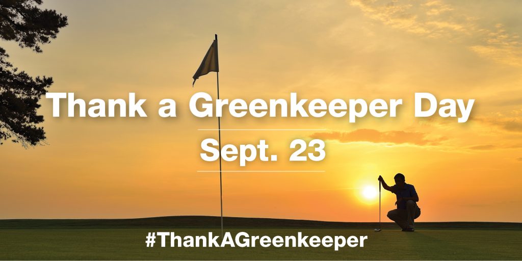 September 23 to 'thank a greenkeeper' | Greenkeeping