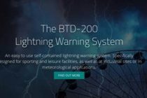 Lightning warning system website launched