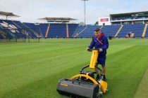 UltraGroomer™ gets to grips with unwanted accumulations at Glamorgan CCC