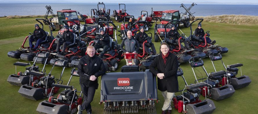 Gullane Golf Club and Toro partnership to hit 25 years