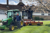 Worplesdon Golf Club all but eliminates worm cast removal issue