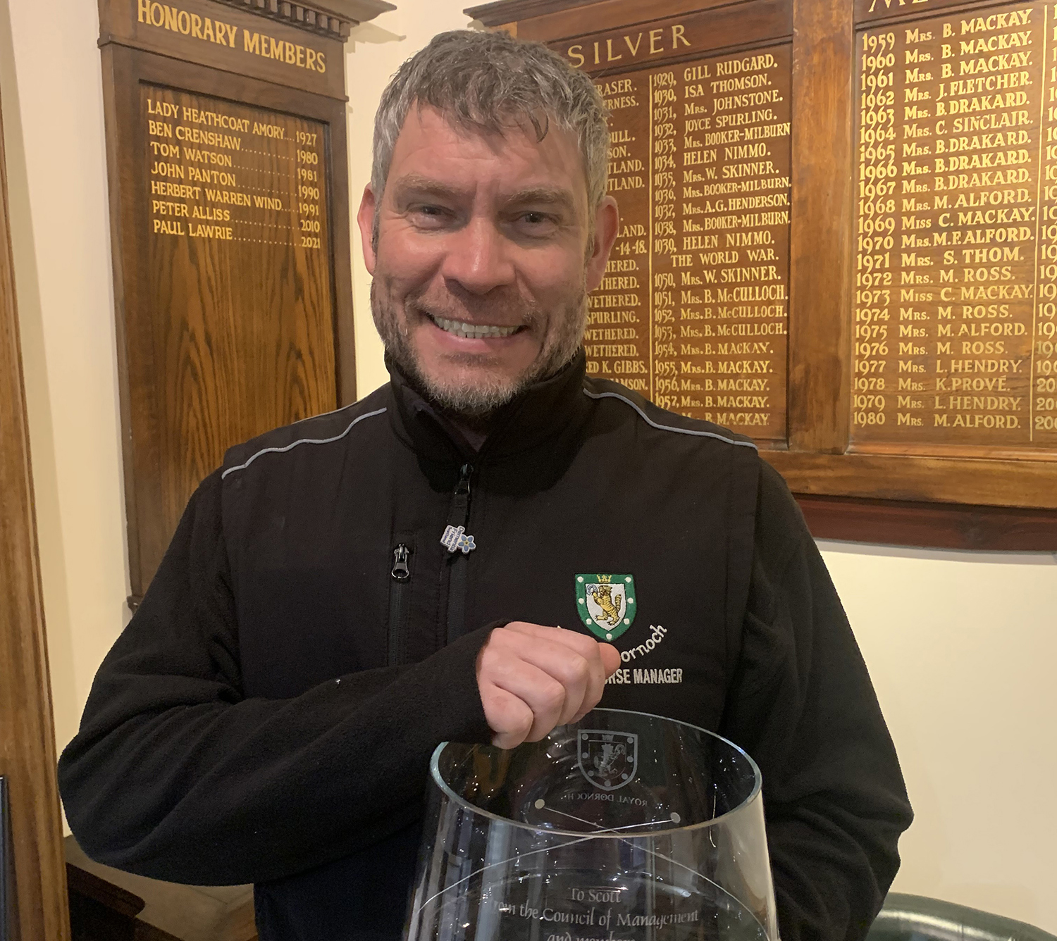 Aitchison celebrates 25 years at Dornoch GreenKeeping Magazine