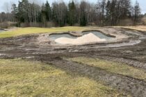 Viksjö Golf Course revamps its bunkers