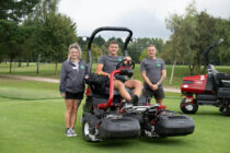 Rustington Golf Centre purchases new electric mowers